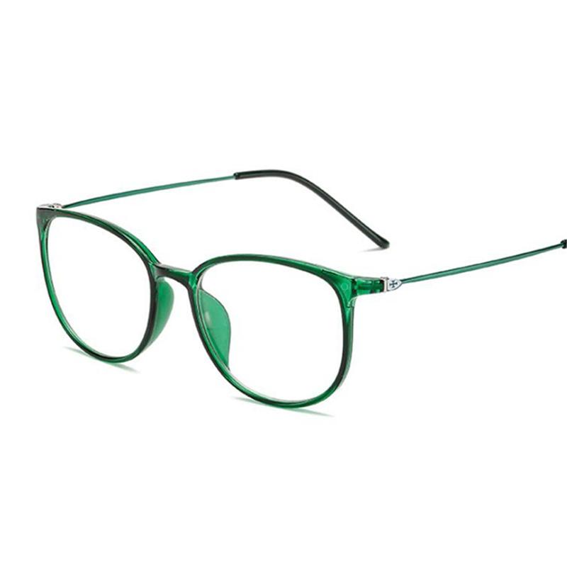 

Sun Photochromic Glasses Frame Women TR90 Student Myopia Lens Cat Eye Prescription Eyeglasses Men 0 -0.5-0.75 -1.0 To -6.0 0 зелений
