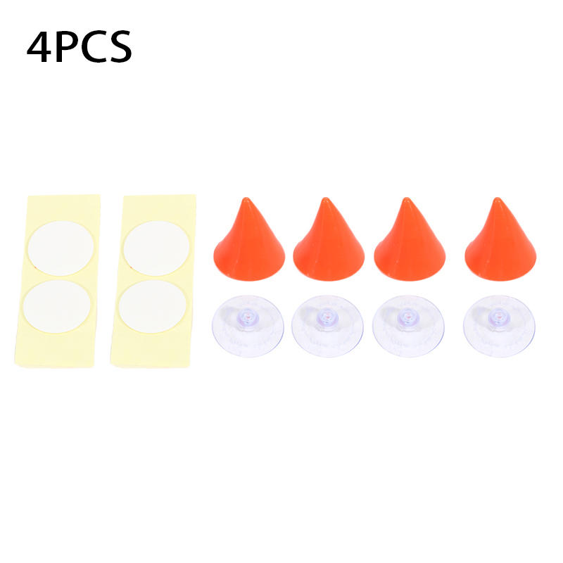 4PCS Motorcycle Helmet Cute Corner Horn Decoration Motocross Full Face Off Road Helmet Decoration Moto Car Accessories