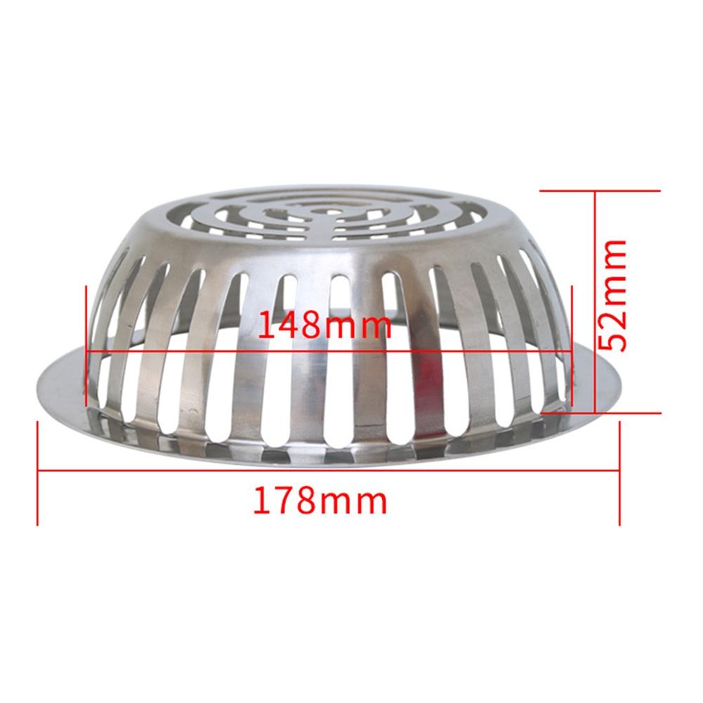Stainless Steel Roof Floor Drain Anti-clogging Downspouts