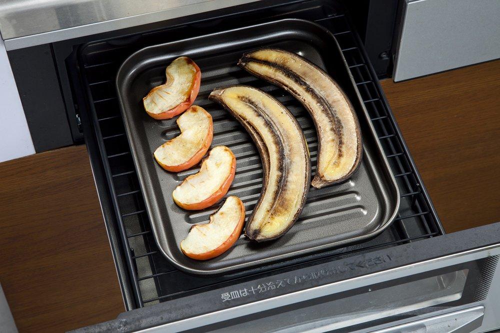 Takagi Metal Grilling Grate and Tray Set for Grilling (GK-BS)