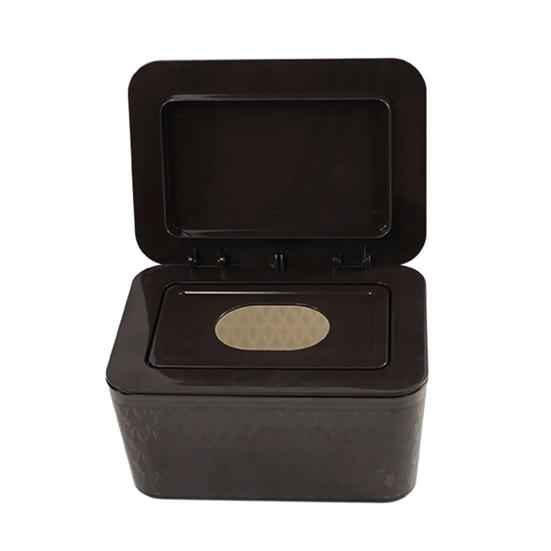 Wipes Dispenser Storage Box Large Capacity Dustproof Moisture Prevention Transparent Design Bathroom Wipes Case Box