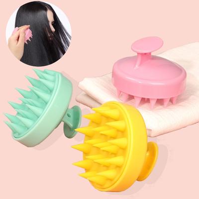 Silicone Shampoo Scalp Hair Massager Head Body Scalp Massage Brush Comb Hair Washing Comb Shower Brush Bath Spa Massage Brush