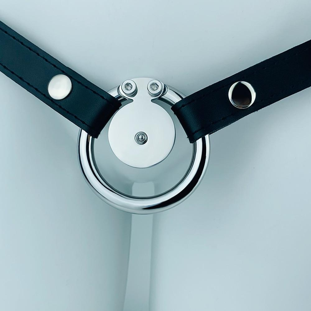 Tablette mâle portable, serrure CB négative, Cage à pénis, serrure de chasteté en métal, anneaux de coq, esclave Gay, ceinture de chasteté, jouet sexuel, civière de balle