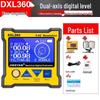 Jingyan DXL360S Dual-Axis Digital Level & Inclinometer with High-Precision Gyroscope and Lithium Battery