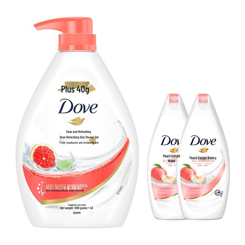 

Dove Refreshing & Moisturizing Shower Gel Bundle