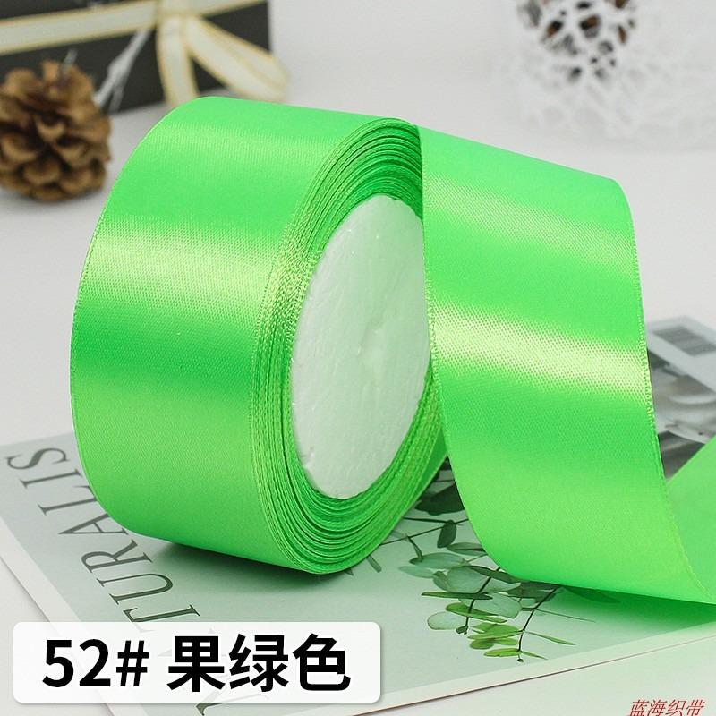 25Yards/Roll 40mm Silk Satin Ribbons for Clothing Satin Fabric Crafts Bow Handmade Gift Wrap Party Wedding DIY Decorative
