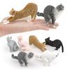 Childrens Pvc Cat Decor Figurine With Static Design For Kids Room And Collectible Display