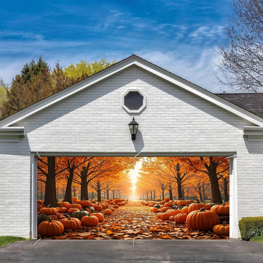Party banner made of polyester for garage decoration during the Autumn Harvest Festival.PMJ