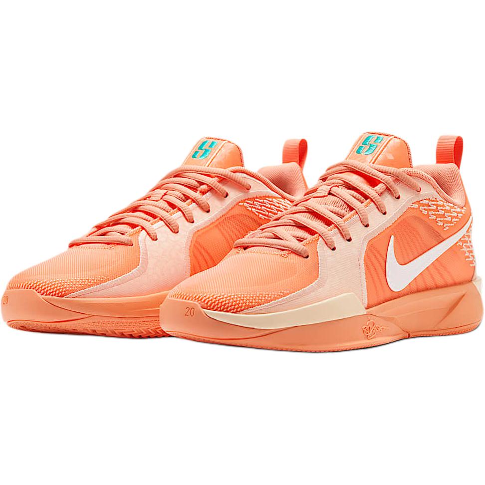 Nike Sabrina 2 GS Aktivovat Dětské Tenisky Oranžová Meruňková-Achátová Praná-Korálová FQ7376-801