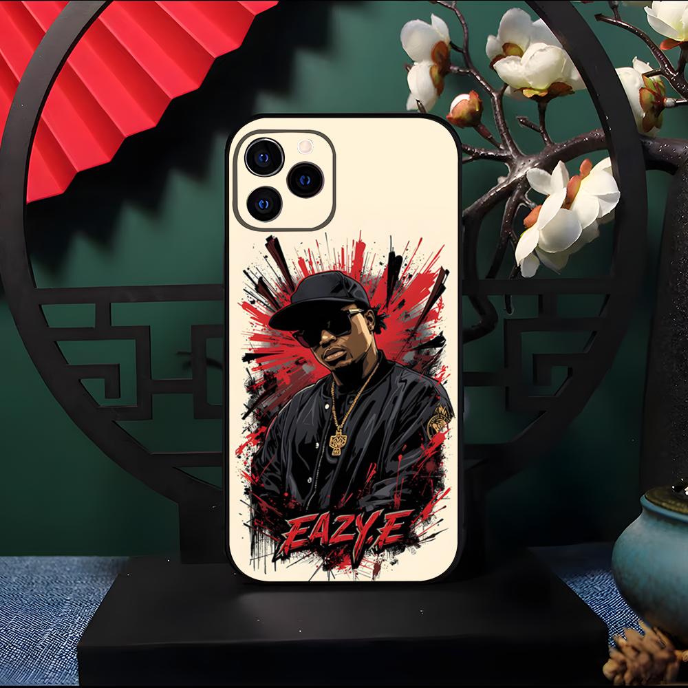 Rapper E-Eazy-E Handyhülle Für IPhone 17 Pro Max 16 15 14 Pro Max 13 11 Air Plus Silikonhülle