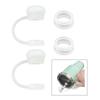 Bouchons de paille polyvalents Bouchons de paille en silicone Ensemble Bouchons anti-poussière pour boire Joints de tasse en paille en silicone pour nourrissons, enfants et adultes