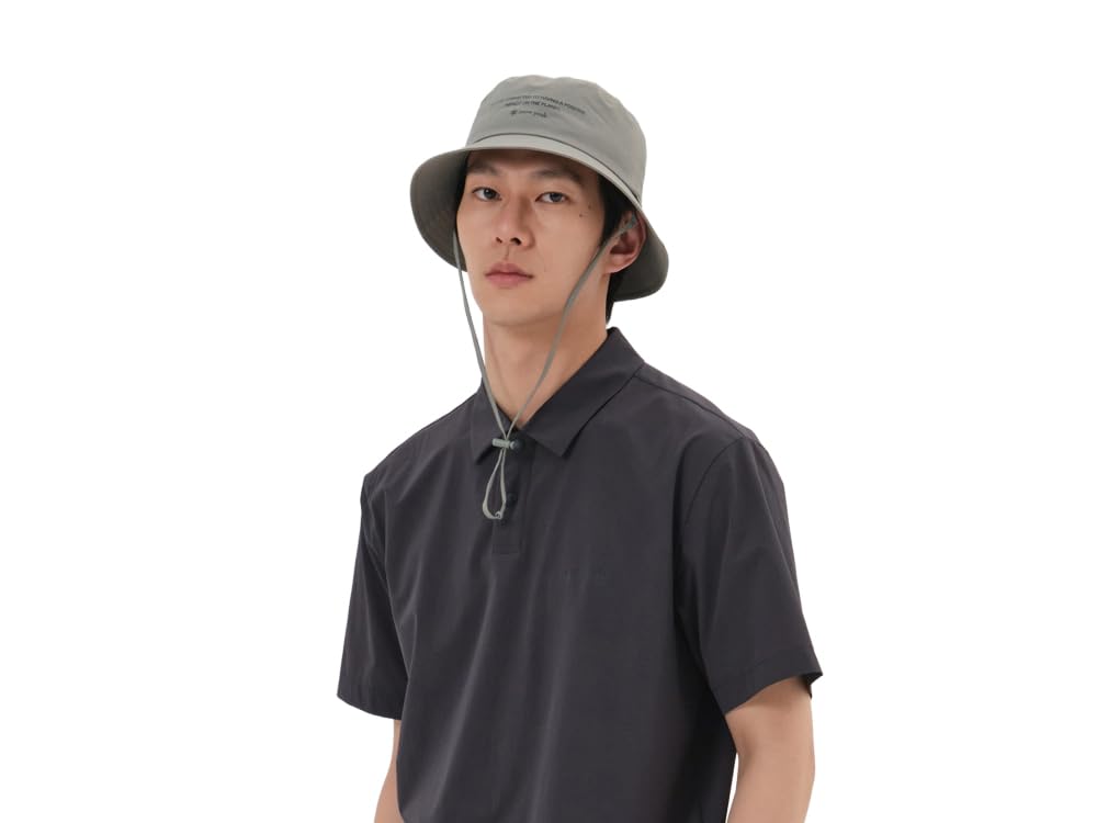 Snow Peak Cample Hat and Fog Medium GS-S25ZUCHA18, Headwear, Hat, Men's Women's, Grey,