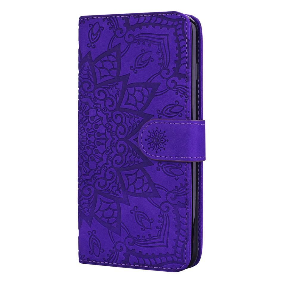 

Flip Case For Samsung Galaxy A13 A21S A22 A32 A42 A52 A72 A52S S20 S21 FE S22 Plus Ultra 5G 4G Wallet Card Holder Cover D11G For A02S EU фиолетовый