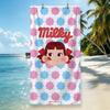 Cartoon Cute F-Fujiya Peko-chan Towel Towel Quick Drying Beach Towels Are Suitable For Swimming Pools Camping Yoga And The Gym