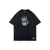 Way Of Wade Loose Round Neck Short Sleeve T-Shirt Men Tops Black AHSQ487-1