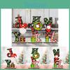 Unique Wooden Rudolph Tabletop Ornament For Elegant Christmas Home Decor