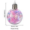 Christmas Glowing Ball Light Ornaments Led Lightup Balls Pendant For Xmas Tree Hanging Decorations New Year Navidad Decor Gifts