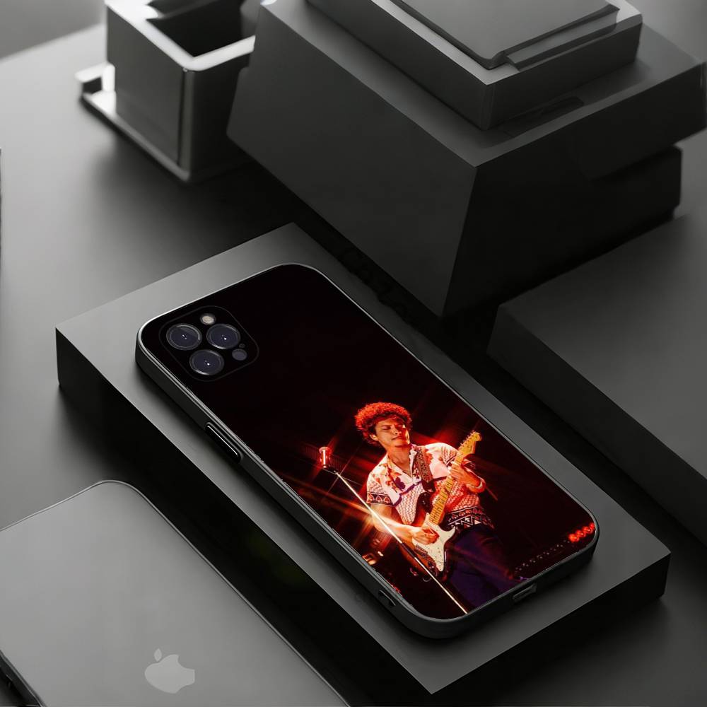 Singer B-Bruno Mars Phone Cases For iPhone 17 16 15 14 13 12 11 Pro Max Plus Luxury Camera Protection Plastic