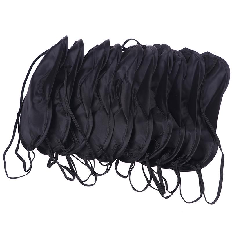 

10X Мягкий Портативный Наглазник Быстро Спящий Наглазник чёрный