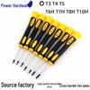Conjunto de Chaves de Fenda Torx para Reparo de Consoles de Precisão (T3 T6 T8 T10) - Compatível com XBOX, PS3, PS4, PS5