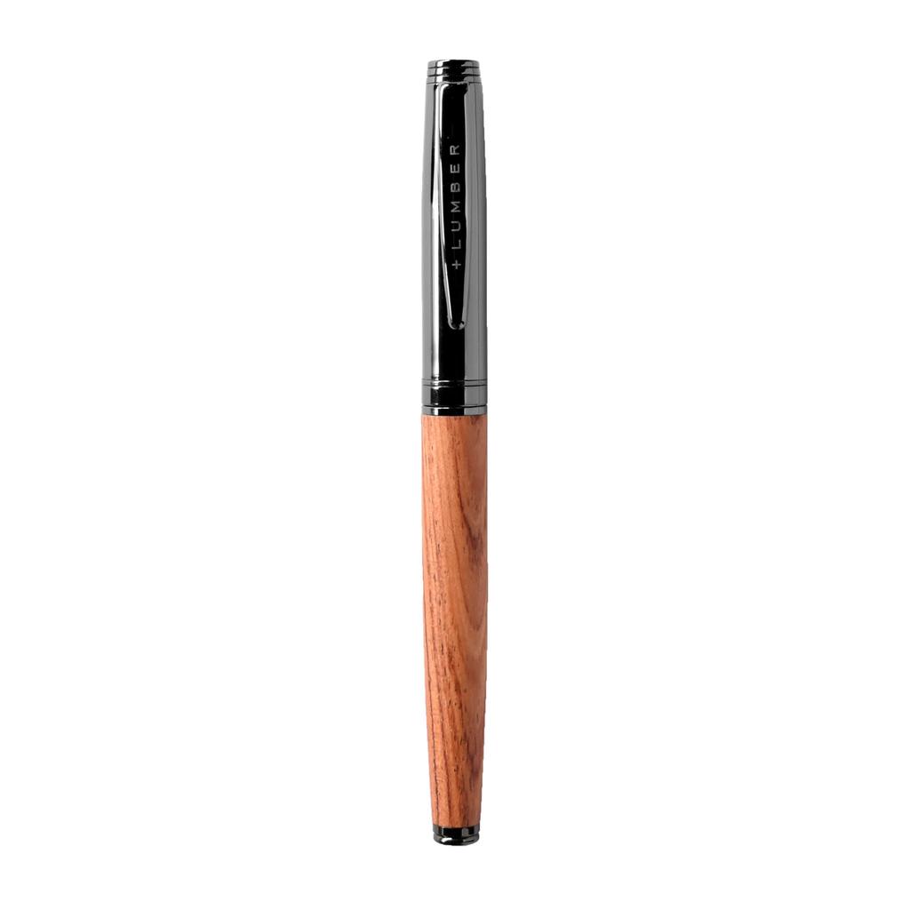 PEN Round Ballpoint Pen with Precious Wood "BALLPOINT SLEEK" (Karin)