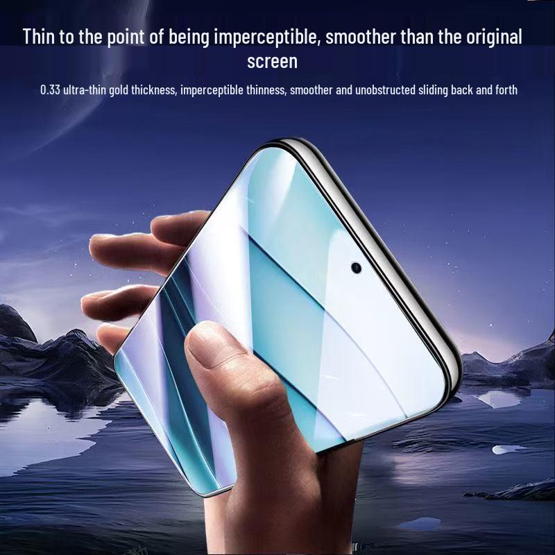 Redmi Note 14/15 Pro Anti-Drop, Anti-Blue Light Full Screen Tempered Glass Protector