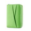 Yocipa Genuine Leather Mini Wallet, Bifold, Anti-Skimming, Card Case, Coin Purse, Multifunctional, Popular Leather Compact Wallet for Women (Fruit