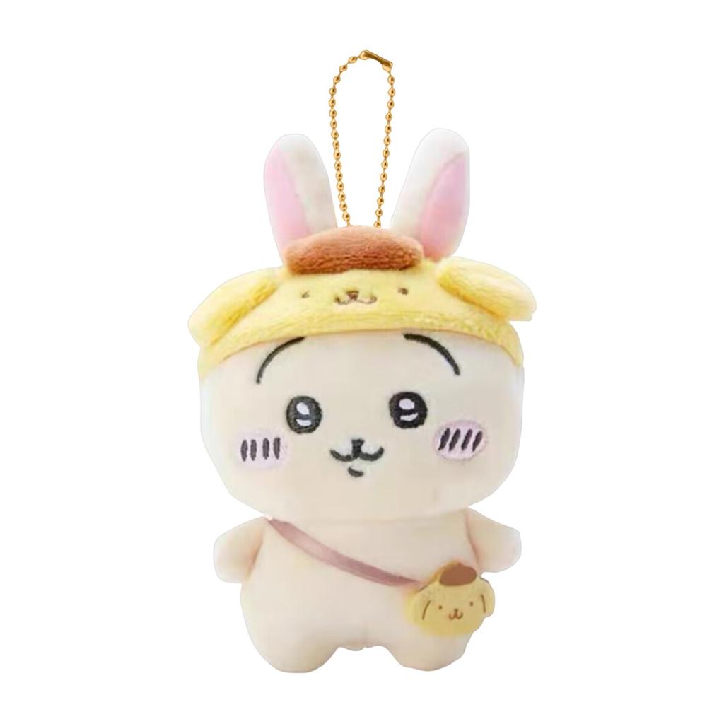 Cartoon Cute Doll Plush Toy Keychain Small Pendant Tape Mark