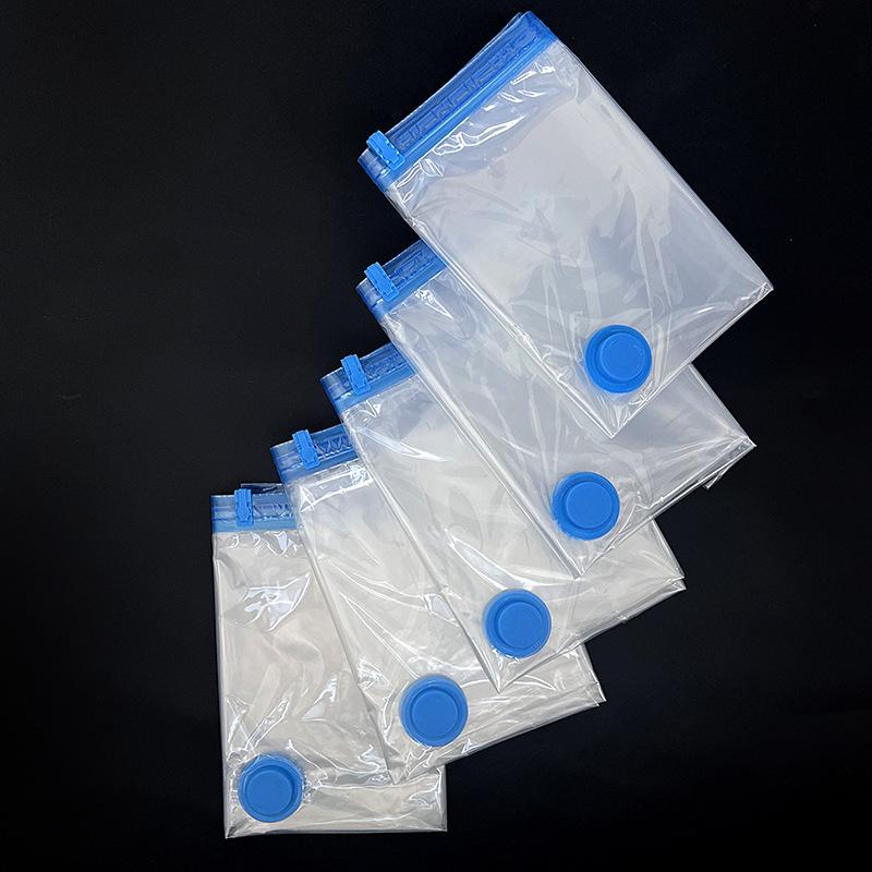 10/20PCS 50x55cm Vacuum Storage Bags Space Save Compression Travel Seal Zipper for Clothes Pillows Bedding Closet Home Organizer
