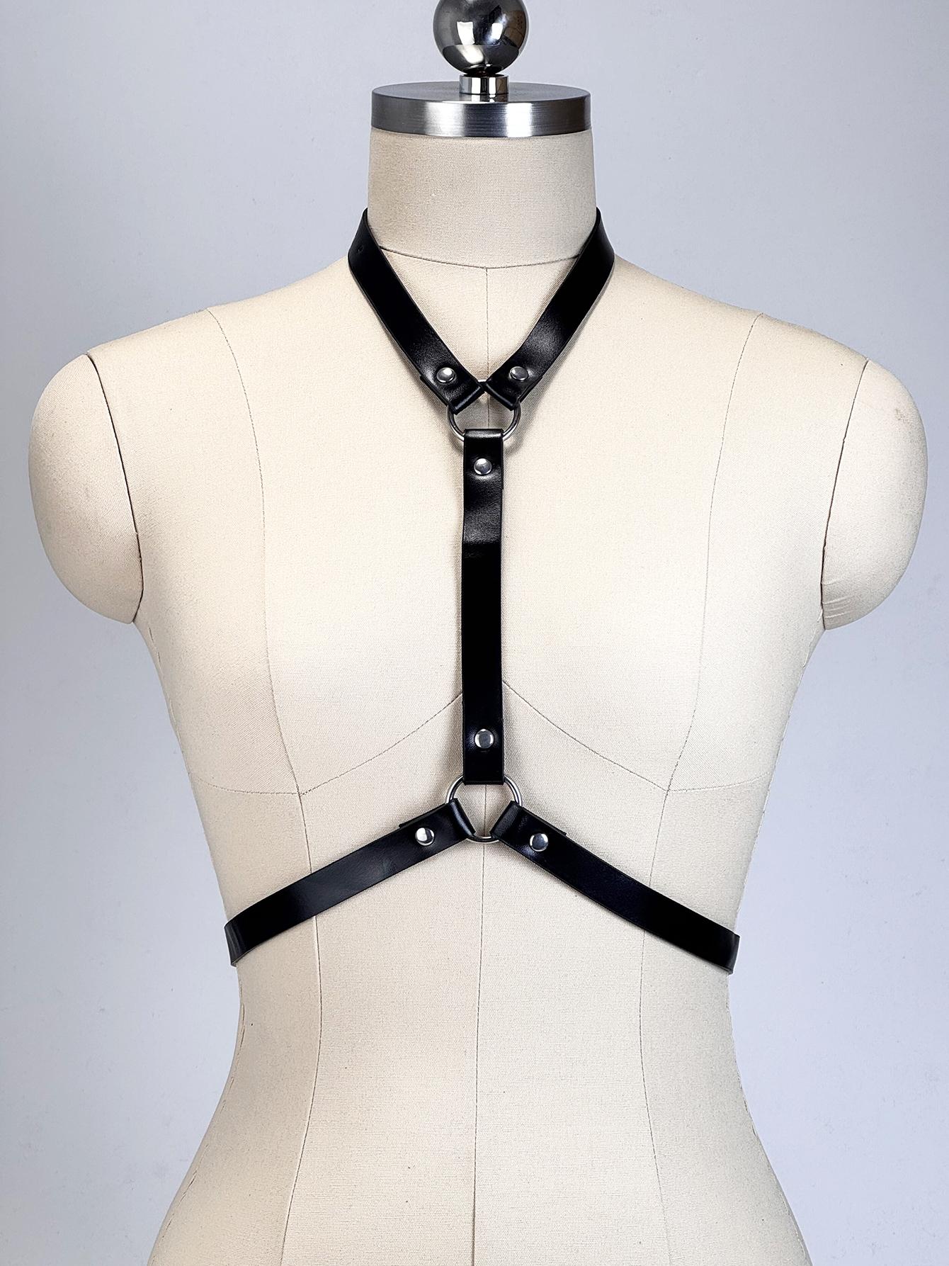 

Women Fashion Belt Street Style Pu Leather Harness Belts Corset Decorative Punk Leather Waistband Gothic Clothing Accessories
