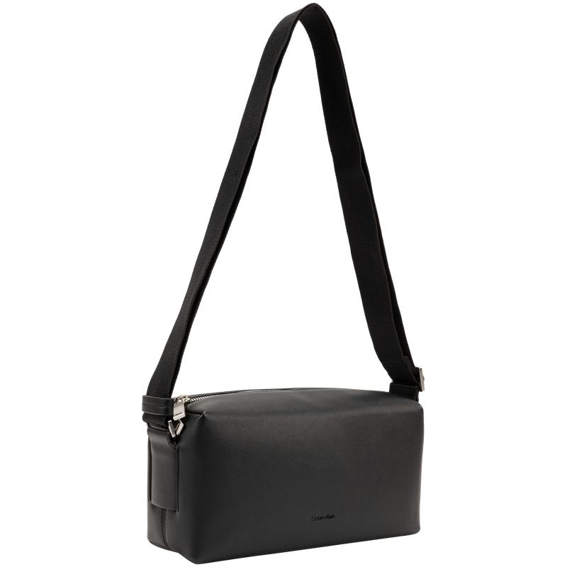 New CALVIN KLEIN Blended Material Crossbody Bags Men's Space Black 4D3001G-UB1