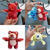 Adorable Cartoon Sulley Keychain Plush Toy Perfect For Kids And Collectors 15cm