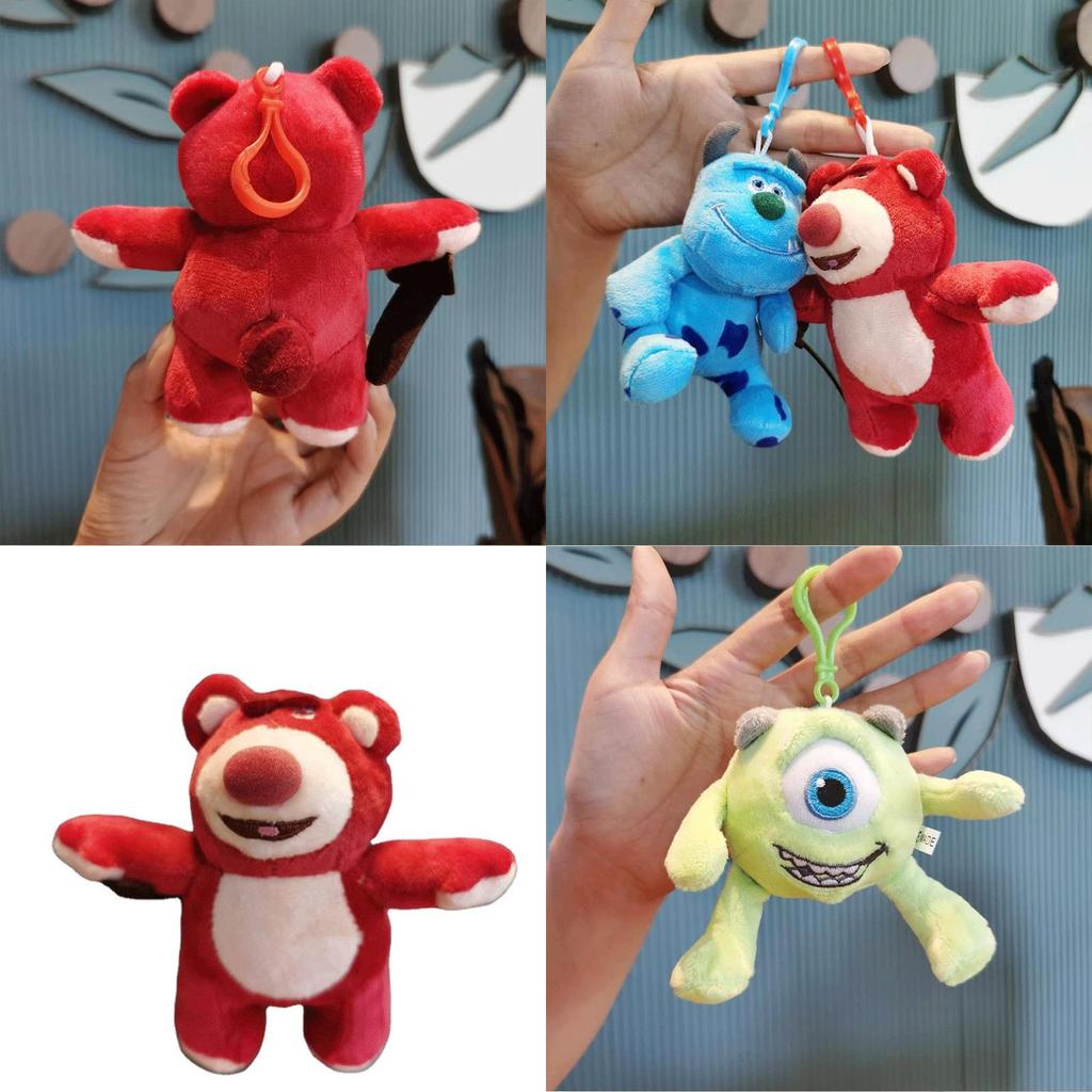 Adorable Cartoon Sulley Keychain Plush Toy Perfect For Kids And Collectors 15cm