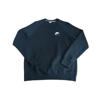 Air Fleece Crewneck Pullover Long Sleeve Sweatshirt Men Sweatshirt BQ5544-010