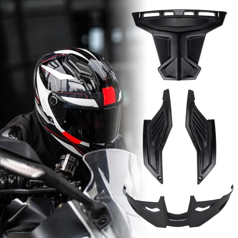 Essential Helmets Air Circulation Spoiler Tail Wing Sweat Reduction for Better Ventilation During High Temperature Rides