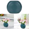 Unbreakable Plastic Flower Vases With Ceramics Look Modern Design For Small Bouquets Indoor Table Centerpieces Decors
