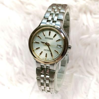 Used Working Item CITIZEN EXCEED Radio-controlled Solar Date