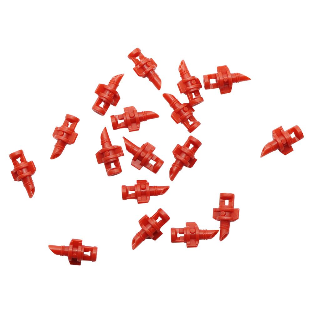 5/50 Pcs Garden Irrigation Simple Refraction Nozzle Watering Flower Mist Nozzle Threaded Connection 90/180/360 Degrees Sprayer