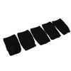 20pcs Pool Skimmer Socks Reusable Mesh Pool Filter Socks for Most Pool Skimmer Baskets Black