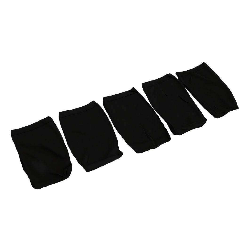 20pcs Pool Skimmer Socks Reusable Mesh Pool Filter Socks for Most Pool Skimmer Baskets Black