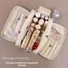 Modern Multicompartment Makeup Bag With Large Capacity For Travel And Home Organization