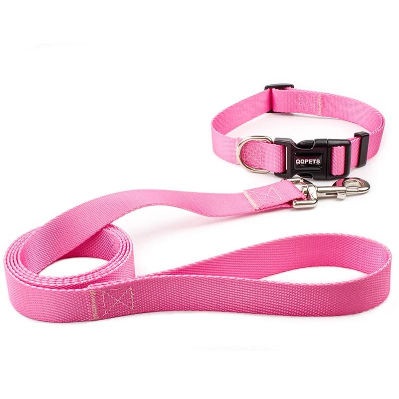 Verstellbares Hundehalsband aus Nylon, Hundeleine, Haustier-/Katzenhalsband, Traktionsleine, geeignet für kleine und große Hunde, Bulldoggen, Möpse, Beagle