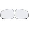 Wide Angle Convex Wing Rearview Mirror Glass Heated With Back Plate for Peugeot 3008 5008 For CITROEN C3 Picasso