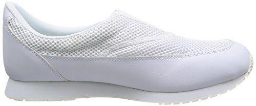 Margo Avika 880 Work Shoes, Anti-Static, Breathable, Oil-Resistant, Lightweight, Anti-Static, Unisex, Adult, White, Size 26.5cm