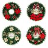 Christmas Flower Wreath Door Hanging Merry Christmas Home Christmas Decoration Holiday Pendant