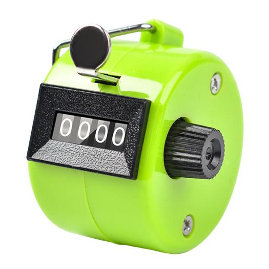 Handheld Tally Counter 4-Digit Number Clicker Counter Coaching Knitting Fishing Golf