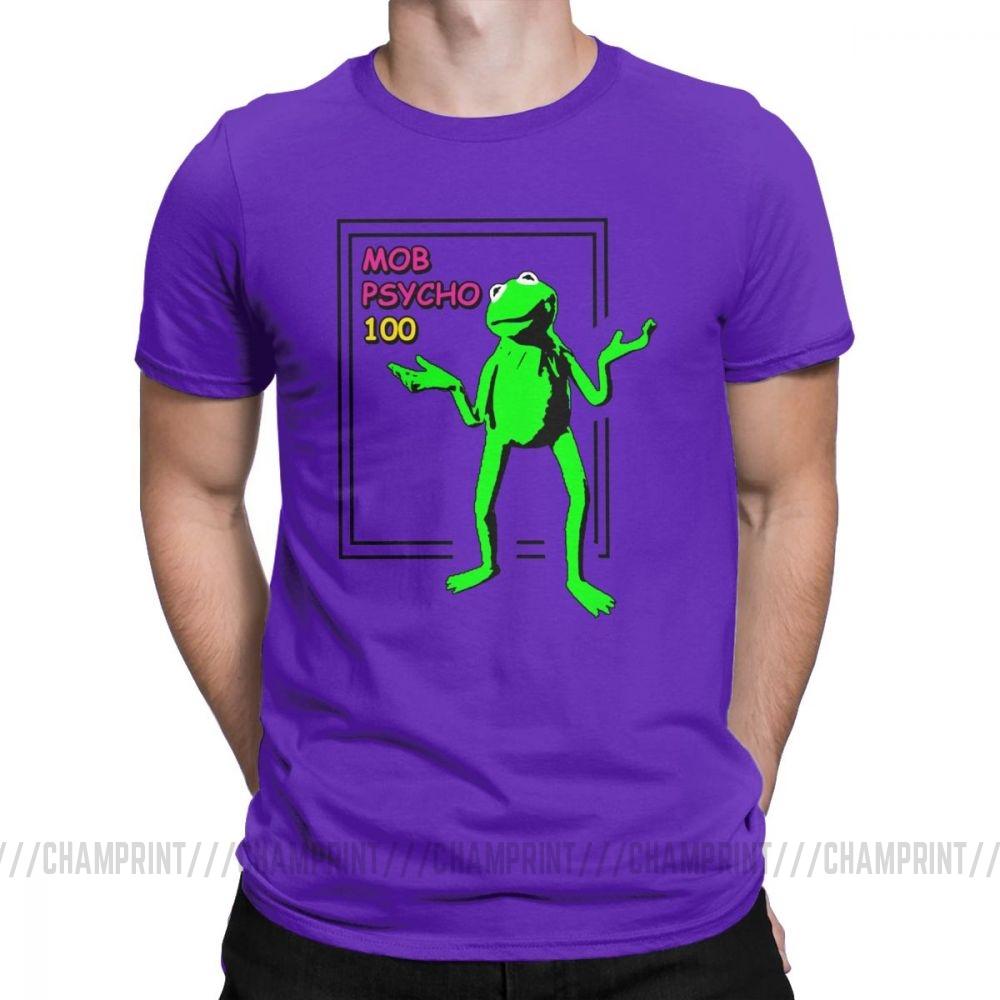 Męska koszulka z krótkim rękawem Mob Psycho 100 Fashion Cotton Tees T Shirt z krótkim rękawem