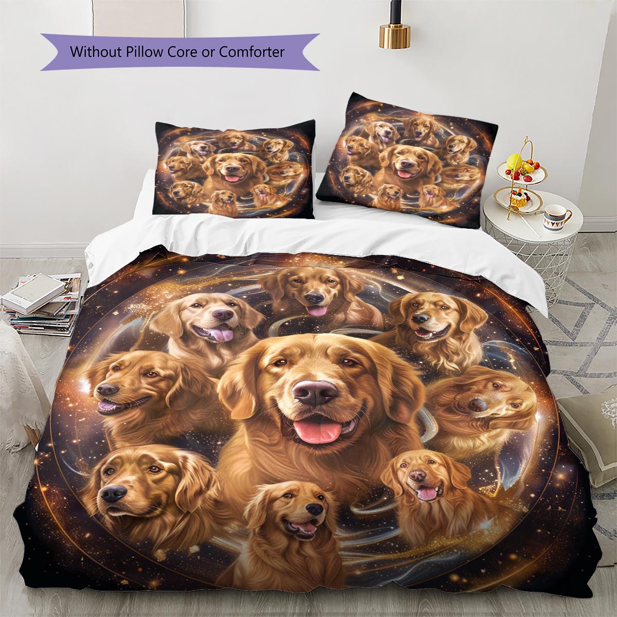 

Дитячий Плед-Ковдра Комплект Постільної Білизни Зворотний Бік Наволочка Домашній Декор Подарунок на День Народження (1 * підковдра + 2 * наволочка, без наповнювача) 135x200cm