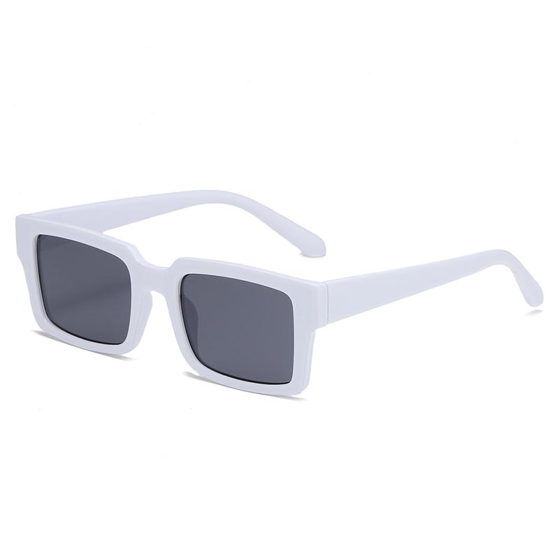 Protective Glasses 2pcs Fashion Square Sunglasses Women Jelly Color Frame Design Sun Glasses Women Brand Travel Eyewearl Lunette