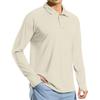 Men's Raglan Long Sleeve Golf Shirt UPF 50+ Lightweight Shirt